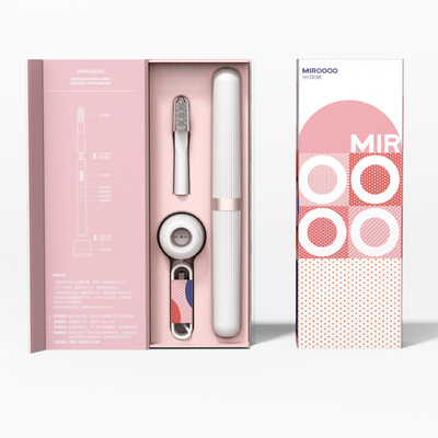 Rechargeable Electric Toothbrush Miroooo X1 Ultra-Slim，Wireless Charging Electric Toothbrush For Teeth Whitening