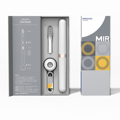 Rechargeable Electric Toothbrush Miroooo X1 Ultra-Slim，Wireless Charging Electric Toothbrush For Teeth Whitening