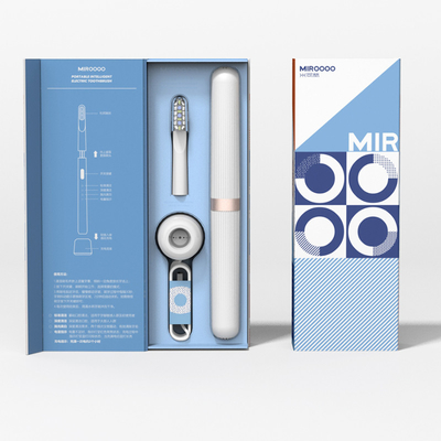 Rechargeable Electric Toothbrush Miroooo X1 Ultra-Slim，Wireless Charging Electric Toothbrush For Teeth Whitening