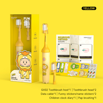 Miroooo Kids Electric Toothbrush， Professional OEM Manufacturer,2 Min Smart Timer, 18000VPM