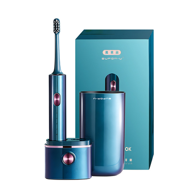 Professional Sonic Electric Toothbrush With UV 360 Disinfection Cup And Travel Case