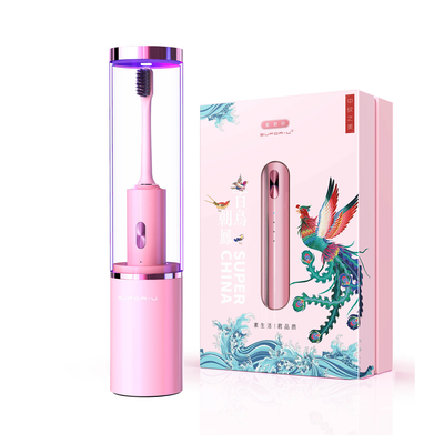 Waterproof IPX7 DuPont Brush Heads Smart Electric Toothbrush With UV Sterilizing