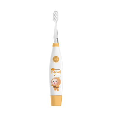 Soft Brush Kids Electric Toothbrush IPX7 Waterproof Dry Cell Battery
