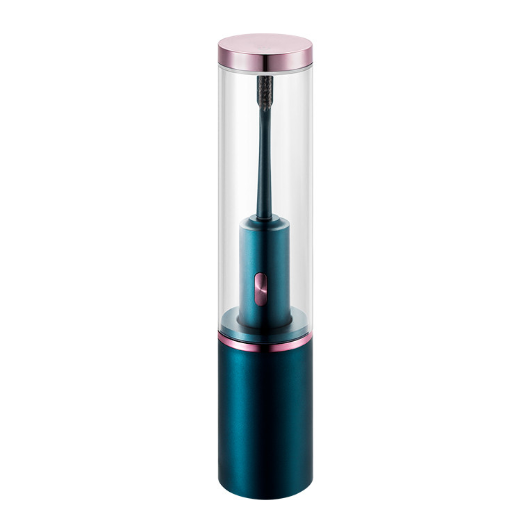 Waterproof Electric Toothbrush Disinfection and Mouthwash 2-in-1 Cup Wireless Charging Portable Travel Vibration